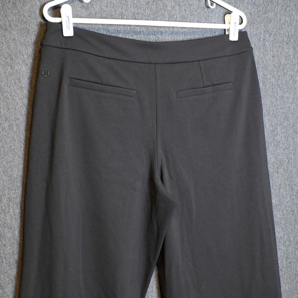 Lululemon Women's L Relaxed Black Lounge Pants Drawstring - Picture 5 of 10